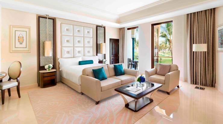  Al Bustan Palace, a Ritz-Carlton Hotel, Oman Junior Suite bedroom