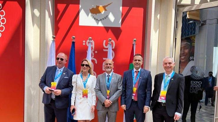 Antoun Massaad with Cyprus International Business Association at Dubai Expo 2020