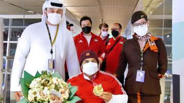 Etihad Airways flew the Paralympic champions home 