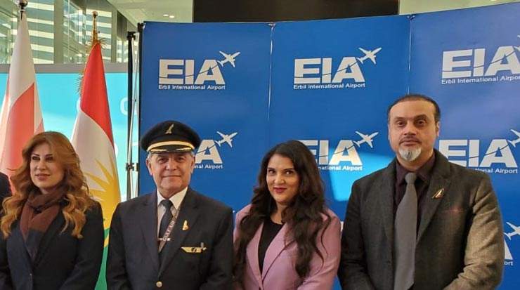 Gulf Air returned to Erbil with three weekly flights