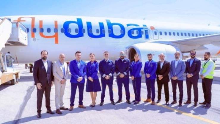 flydubai Inaugural Flight to Aleppo