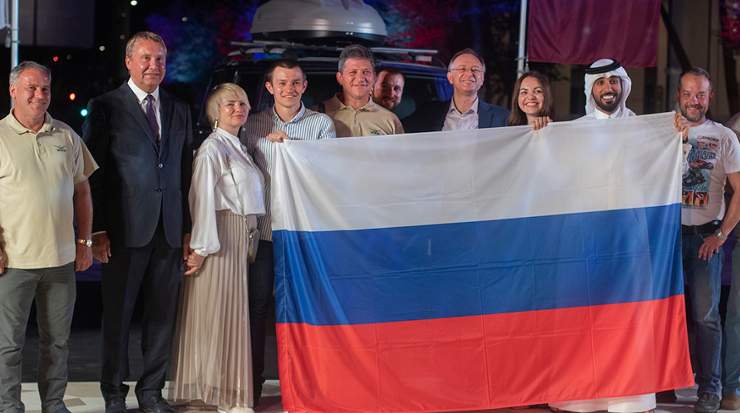 The Moscow – Doha rally welcomed in Qatar