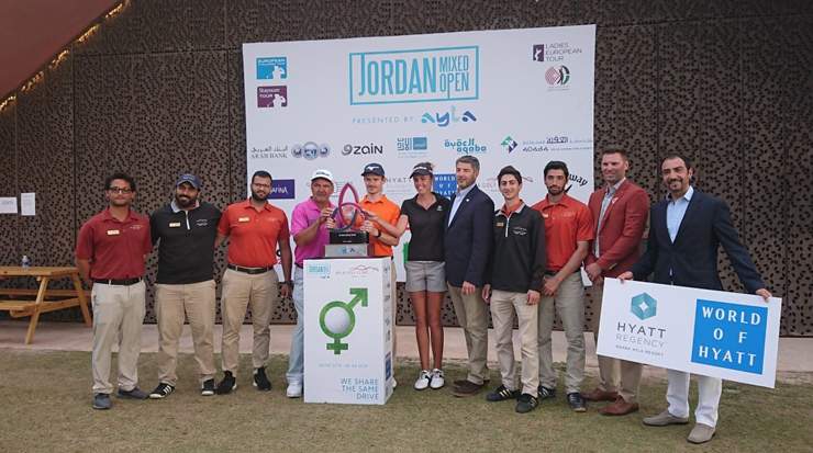 Hyatt Regency Aqaba Ayla Resort partnered within the Jordan Mixed Open 2019