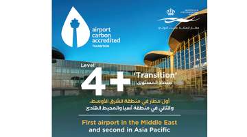 QAIA Becomes First in Middle East to Achieve Level 4+ ‘Transition’ of Airport Carbon Accreditation Program