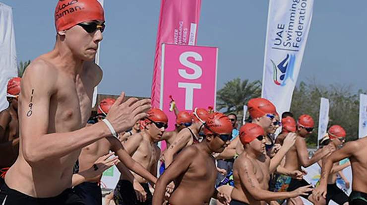 Daman DXB SwimFest 2018, at Jumeirah Beach Hotel Dubai