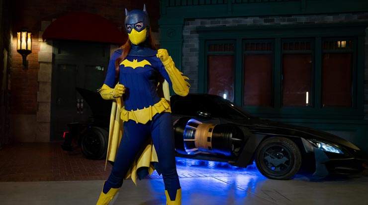 Batgirl at Warner Bros. World Abu Dhabi