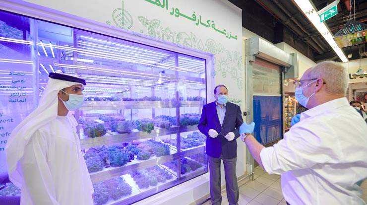 Majid Al Futtaim launched Dubai’s first in-store hydroponic farm