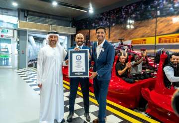 Ferrari World Yas Island, Abu Dhabi&rsquo;s Formula Rossa Achieves Guinness World Records&trade;