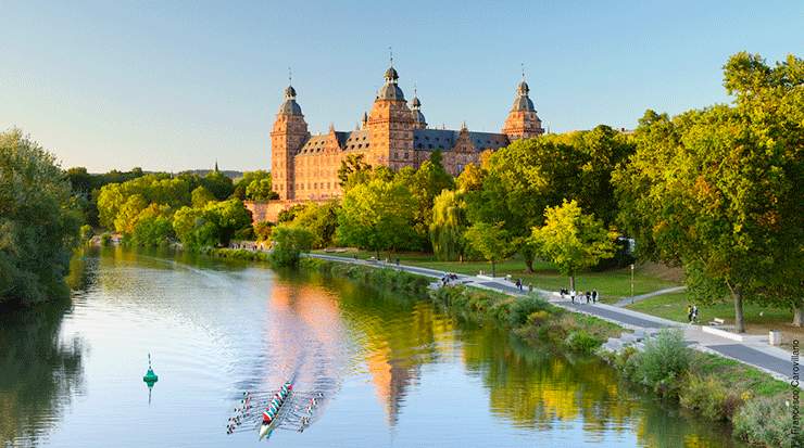 Johannisburg Palace in Aschaffenburg