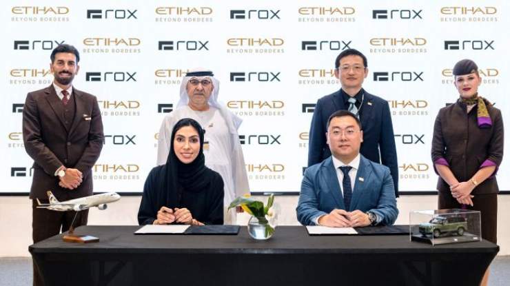 Etihad and ROX sign MoU to explore collaboration across travel and mobility