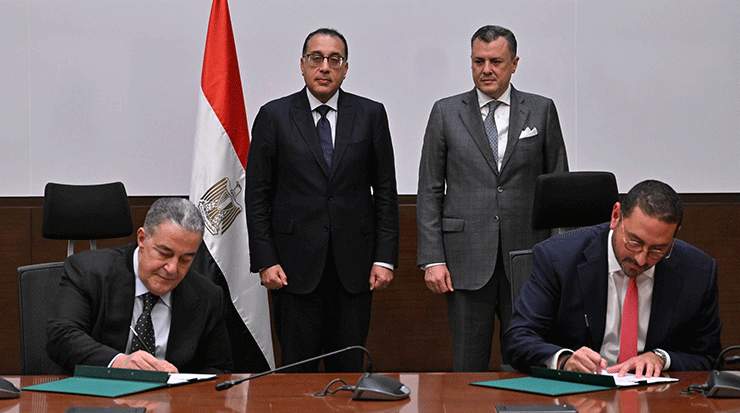 Signing ceremony of agreement to Open the Ritz-Carlton Cairo, Palm Hills in Egypt