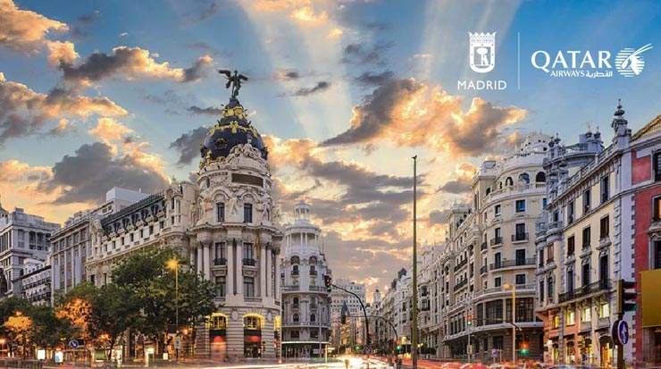 Qatar Airways Partners with Madrid Destino