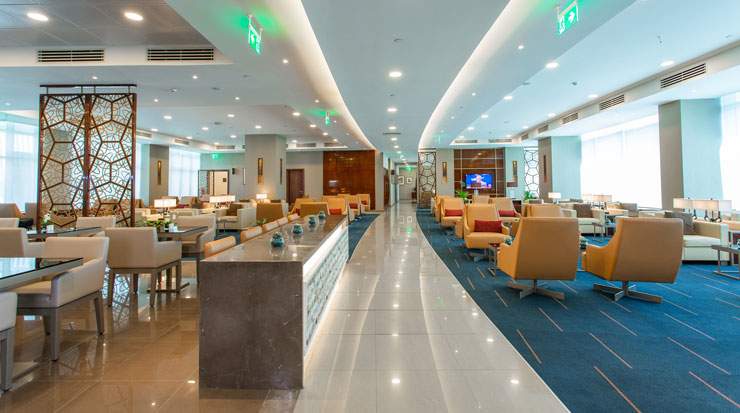 The Emirates Lounge in Cairo represents a USD3.6 million investment