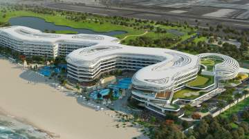 Artist impression of St. Regis Al Mouj Muscat Resort