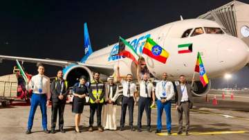 Jazeera Airways inaugural flight to Addis Ababa