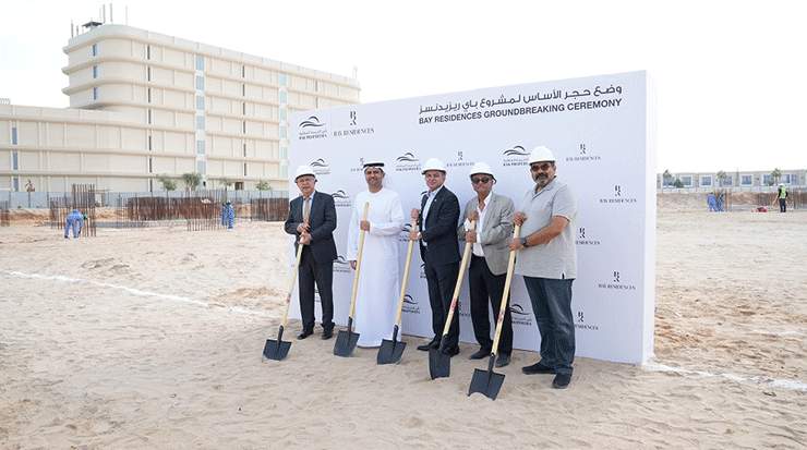 Groundbreaking ceremony of Bay Residences 